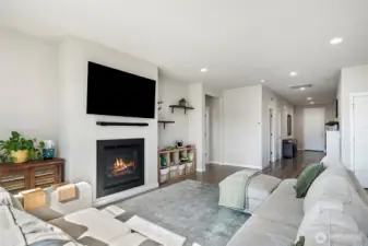 Gas fireplace