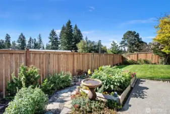 Landscaped into a park like setting