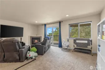 This room is generous in size