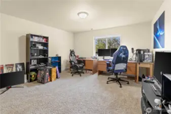 Bedroom three has so much space