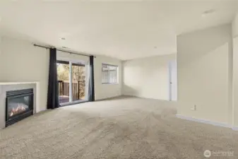 And a lower deck entrance to enjoy