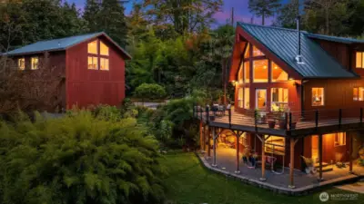 5 private acres to work, relax, retreat or entertain