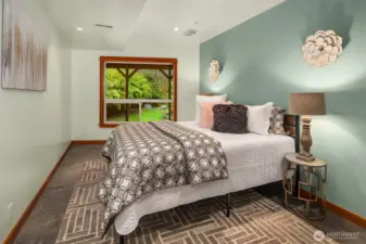 Bedroom 2 - radiant heat throughout lower level