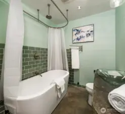 Downstairs full bathrooms