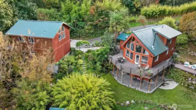 New heat pump in 2024.  Outdoor shower.