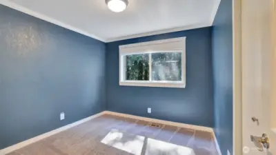 Upstairs guest Bedroom #2.