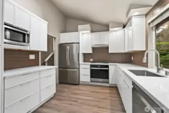 Ample Storage and all new appliances!