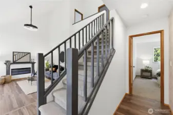 MAIN floor primary - with ensuite and walk in closet