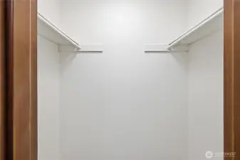Lovely walk in closet