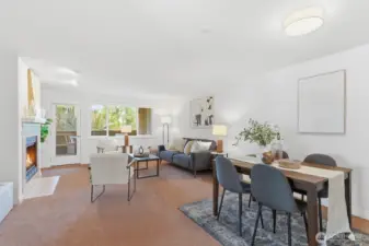 Adjacent Dining Area