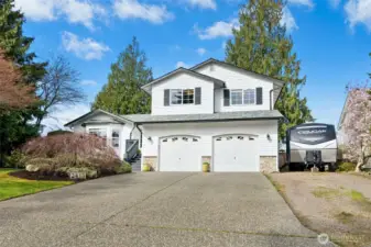 Extra room to park your toys.