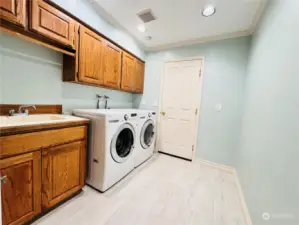Formal laundry room