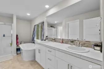 Primary Bathroom!