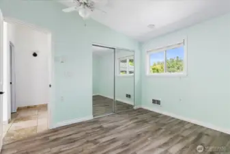 Second bedroom (upper level).
