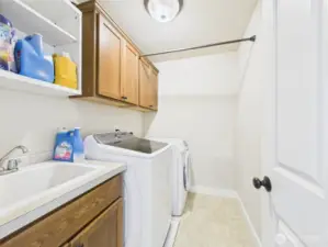Utility room upstairs