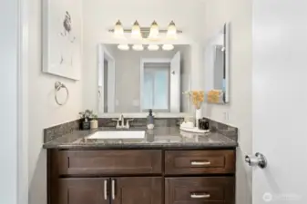 Remodeled primary bathroom