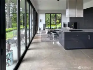 View at end of entry hallway