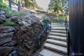 Stairs to Front door