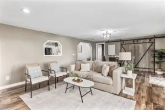 Spacious second living area provides plenty of opportunity