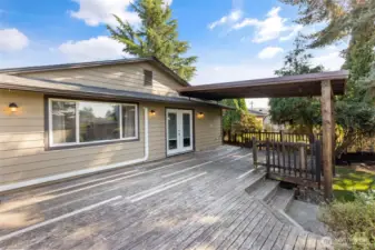 Large deck