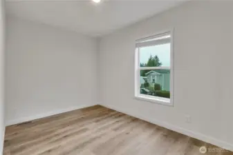 2nd bedroom on opposite side of the home