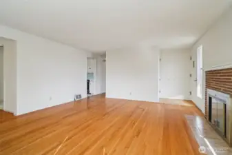 Original hardwood floors have been covered by carpet for the last 37 years!