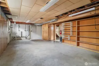 Finish it out into an additional bedroom and bathroom? Shop space? Family room? You name it!