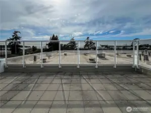 Great space for entertaining or simply taking in the views