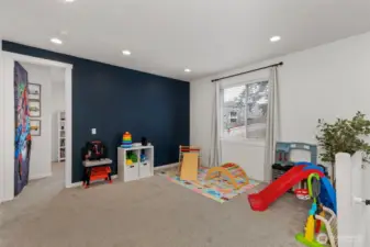 Living space upstairs