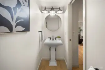 Quick shot of a half bath