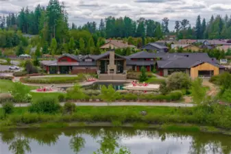 Verterra Wellness Social Club coming soon offering food, fitness and social activities.  Will be very similar to the Seven Summits Lodge in Bonney Lake, that you see pictured.