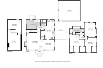 Floor plan, all measurements are approximate, buyer to verify all