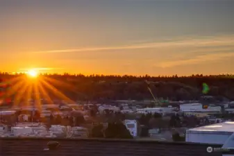 Amazing views all year round form the rooftop deck.