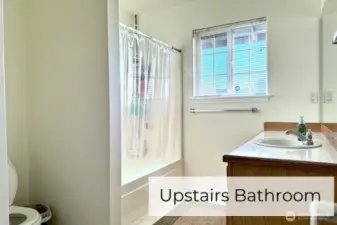 Upstairs Full Bath