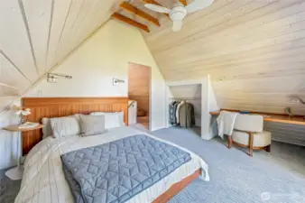 Vaulted Ceilings in Primary Bedroom