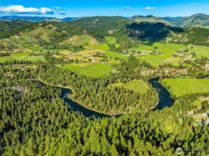 Wenatchee River Valley.