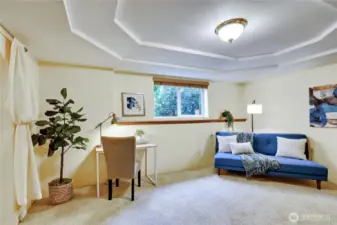 Another living/den area downstairs.