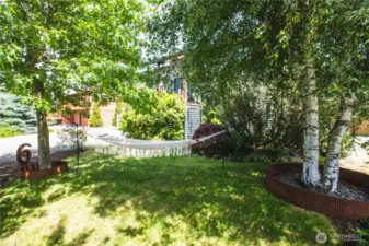 Front yard.