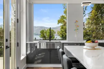 Kitchen with a View!