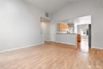 Large entertaining space