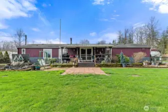 Front of the home, Street view