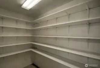 Storage room for your Costco sized purchases