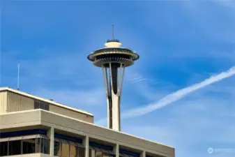 Space Needle in view from your own home!