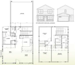 Floor plan, a representation of the build, actual build may vary.