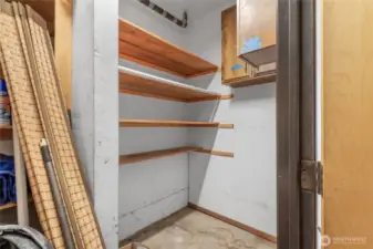 Shared Storage unit #B located in garage