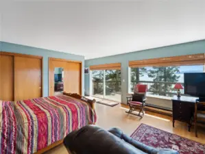 With that view!