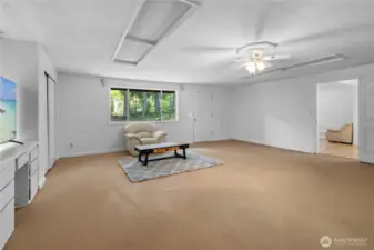 Entertain, work from home, or unwind in this spacious area!