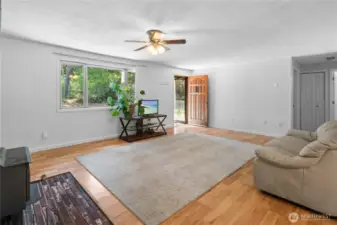 Relax and enjoy the natural views from every window in the home.