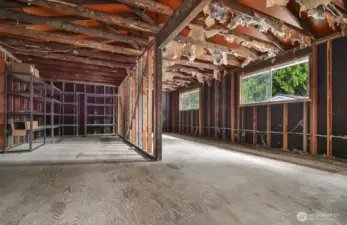 Upper level of the DADU (another 800 sq ft).