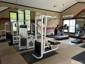 Weight room
